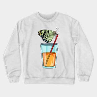 Butterfly Juice Crewneck Sweatshirt